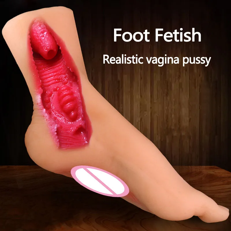 Ступни Фетиш Мужской мастурбатор ноги секс искусственная вагина настоящая киска секс-игрушки для мужчин Мастурбаторы Реалистичные вагины