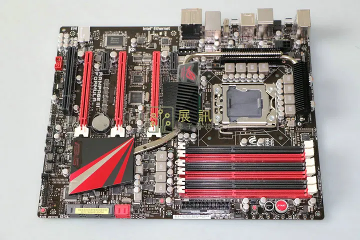 Оригинальная материнская плата ASUS Rampage III LGA 1366 DDR3 22nm CPU 24 ГБ USB2.0 UBS3.0 X58 Настольная