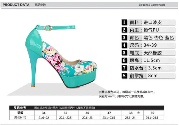 Корейская версия Новинка список мелкий рисунок со словом обувь с пряжкой тонкая обувь на высоком каблуке с закругленным закрытым носком