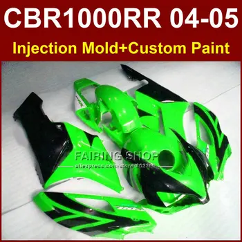 

New bright green motorcycle bodykit for HONDA fairings CBR 1000RR 2004 2005 bodyworks cbr1000rr 04 05 CBR1000RR 04 05Custom free