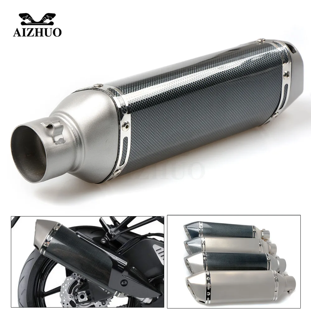 

Motorcycle Exhaust pipe Muffler Escape DB-killer 36MM-51MM FOR SUZUKI 600/750 KATANA DR 650 S GSXR1300 B-KING GSX-S1000