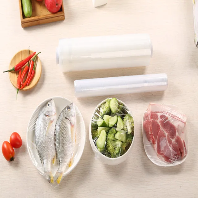 30cmx30m Food Stretch Cling Film Pe Wrap Seal Cover Keep 30cmx30m Food Stretch Cling Film Pe Wrap Seal Cover Keep Vegetable Meat Fruit