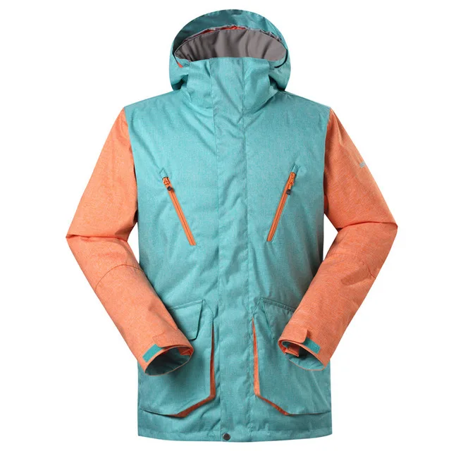 GSOUSNOW лыжный костюм, мужская куртка, аутентичный открытый, теплый дышащий, одиночный, двойной сноуборд, 1501 - Цвет: one