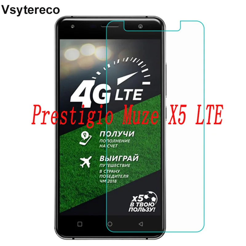 Закаленное стекло для экрана Prestigio Muze X5 Lte защитная пленка 2 5 9h Psp 5518 on X PSP 5518DUO |