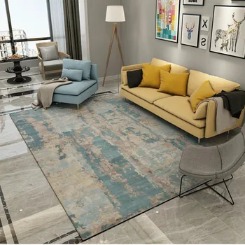 

Abstract Ink Modern Carpets Table Rug Soft Study Floor Mat Beside Rugs For Living Room Home Decor Carpet Bedroom Sofa Coffee