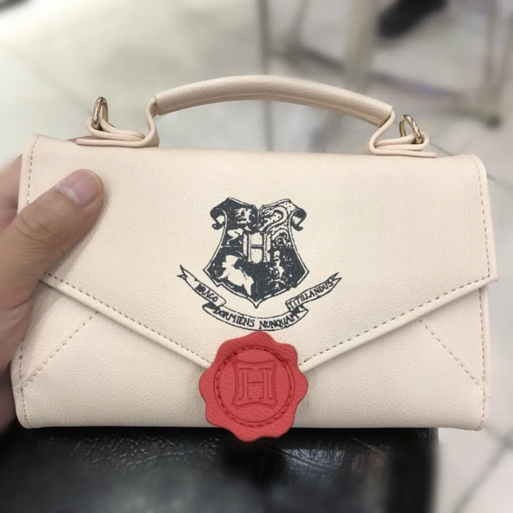 Харрис Поттер Хогвартс CREST письмо SIDEKICK Сумочка CROSSBODY Кошелек сумка коллекция подарок Прямая поставка