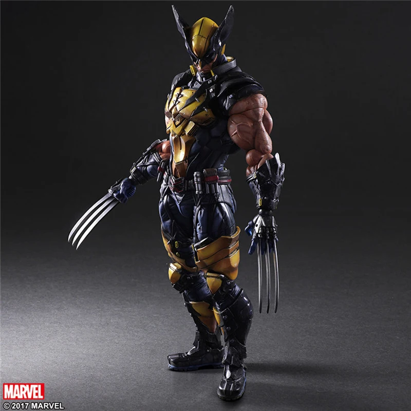 Marvel X-men Росомаха фигурка для игры в искусство BJD Коллекция игрушек Модель 25 см