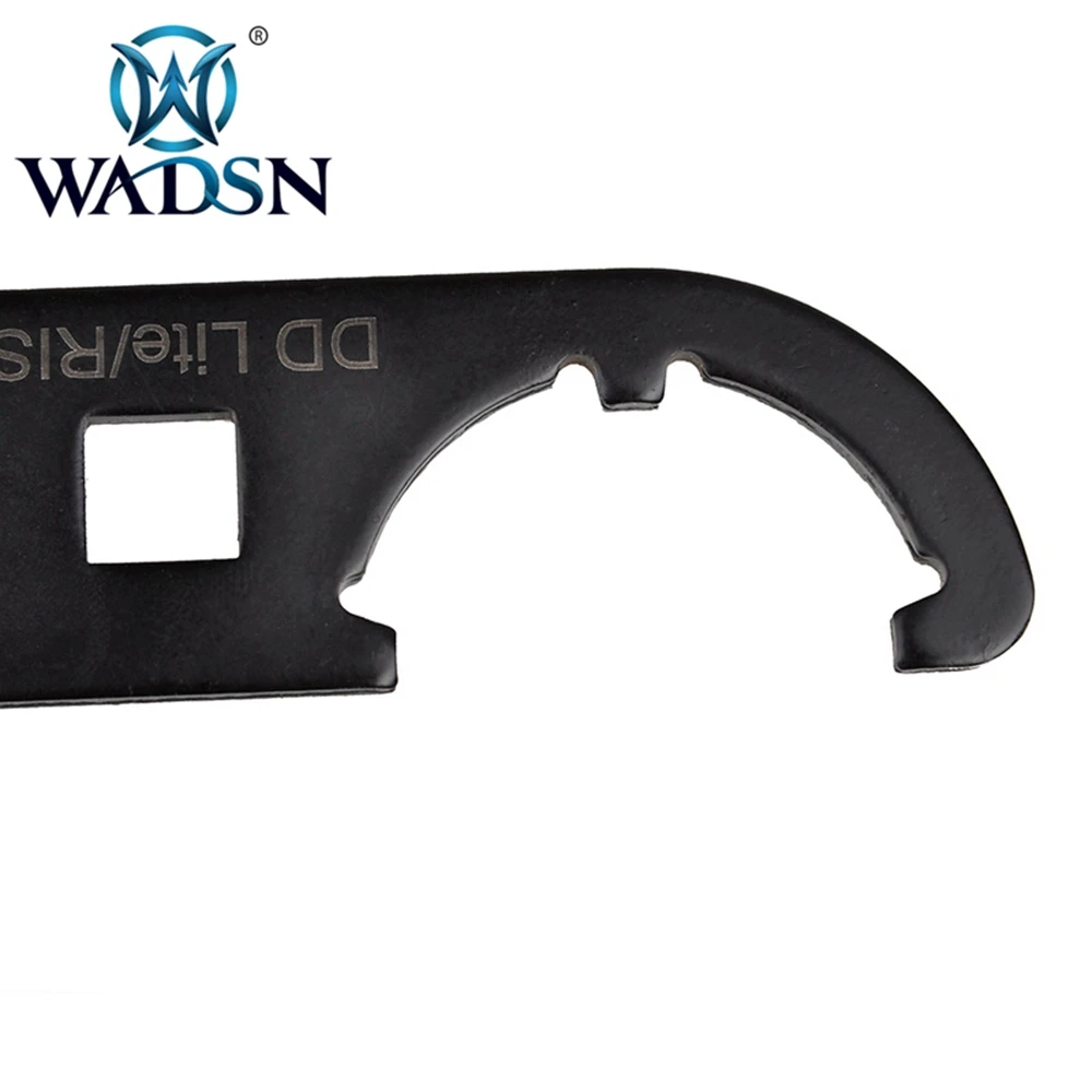 WADSN Airsoft Barrel Nut Wrench For DD Lite/RIS II M4A1/MK18/Omega X Series/PWS Diablo Rail WEX331 Hunting Mount Accessories