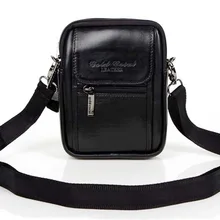 Новая мужская сумка через плечо из натуральной кожи, повседневная сумка на пояс, поясная сумка