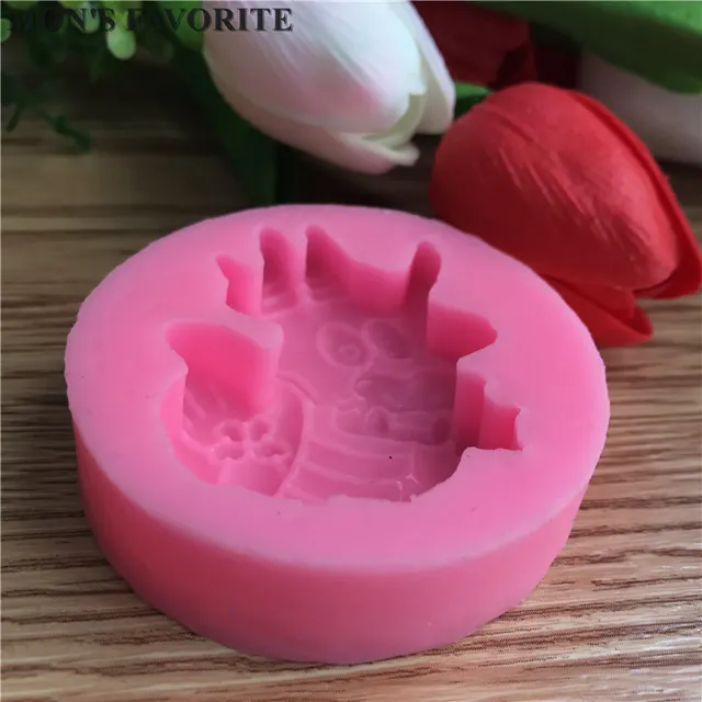 맛있는 디저트와 고급스러운 비누를 위한 드래곤 실리콘 몰드