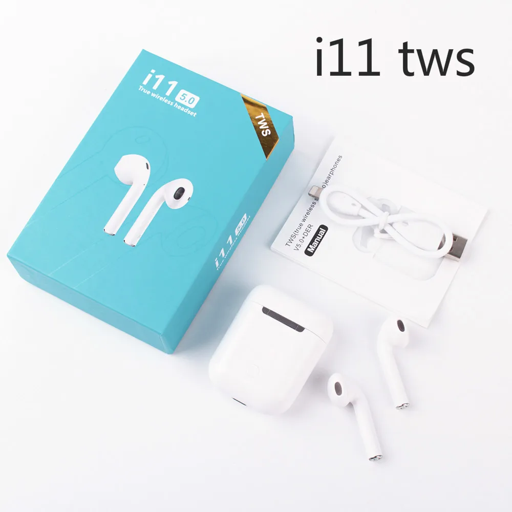 

i11 TWS Original Wireless Mini Earphone Pods Bluetooth Earphones Bluetooth 5.0 Headsets Earpuds For iphone samsung Mobile Phones