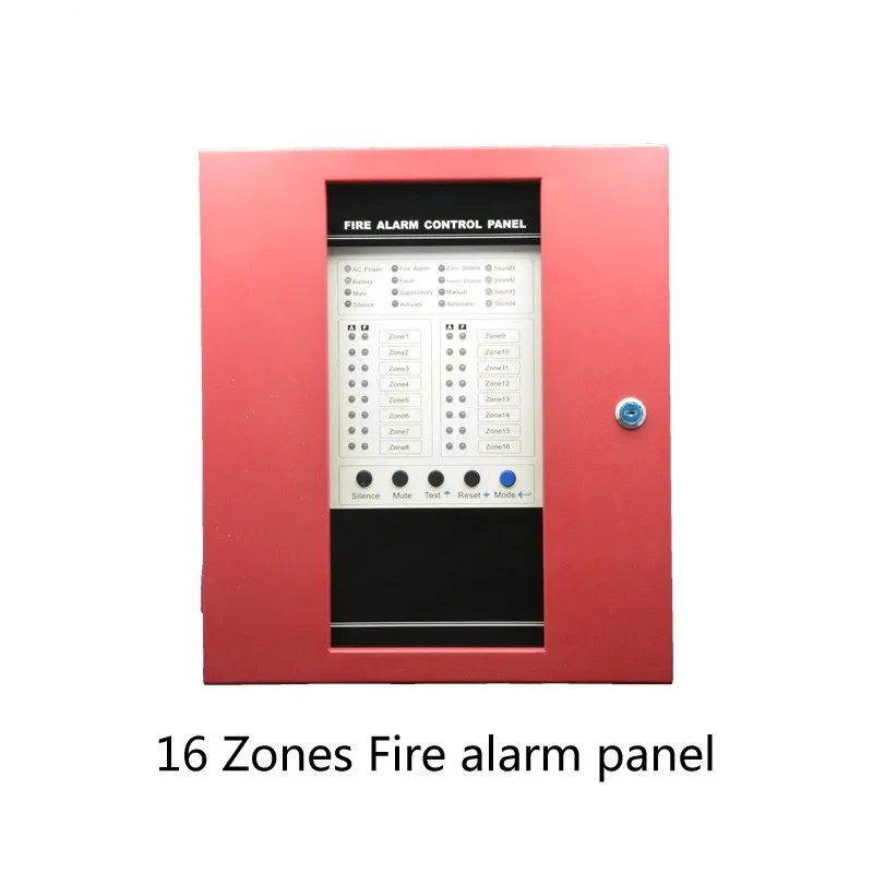 Free-DHL-shipping-Fire-Alarm-Control-Panel-16-Wire-Channel-Security-Protection-Easy-Installation-English-manual