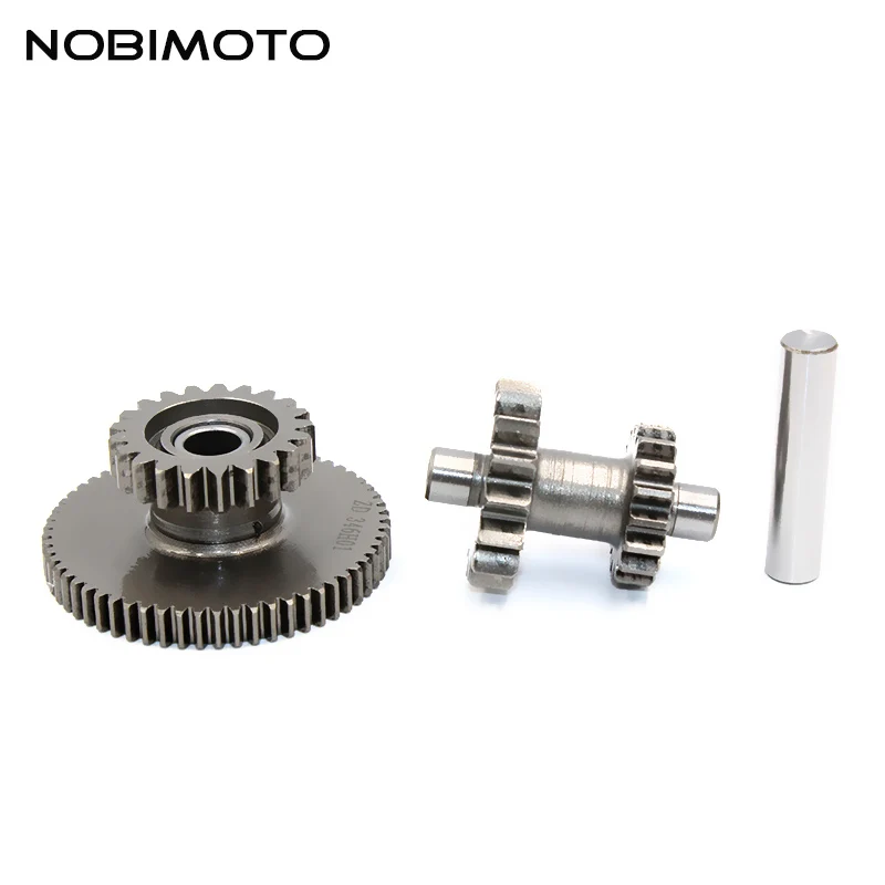 NOBIMOTO-Moto Twin Sprockets Bridge Tooth CB250 Air-cooled Engine For Zongshen CB250 Air-cooled Engine White off-road Motor Gear