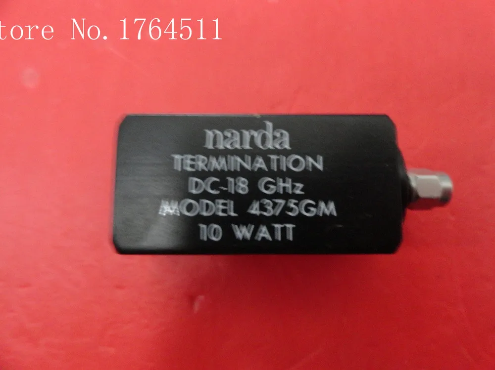 

[BELLA] The supply of Narda 4375GM DC-18GHZ SMA dummy load calibration