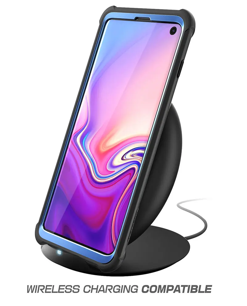 Чехол Ares для samsung S10, 6,1 дюйма, прочный Чехол на весь корпус со встроенной защитной пленкой [не совместим с датчиком отпечатков пальцев]