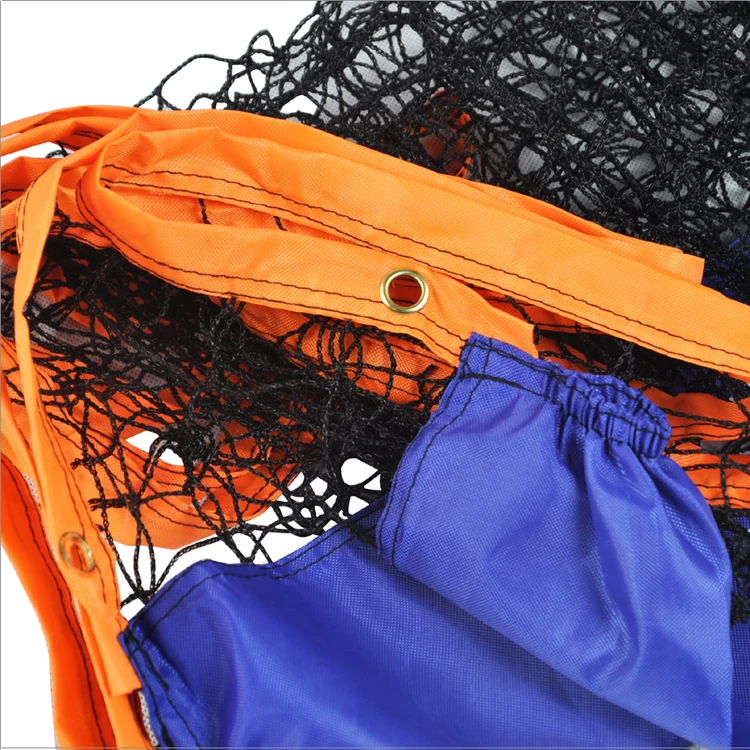 ELOS-4.2m x 1.5 متر جديد البسيطة شبكة كرة الريشة ، شبكة الكرة الطائرة مع الإطار حامل طوي