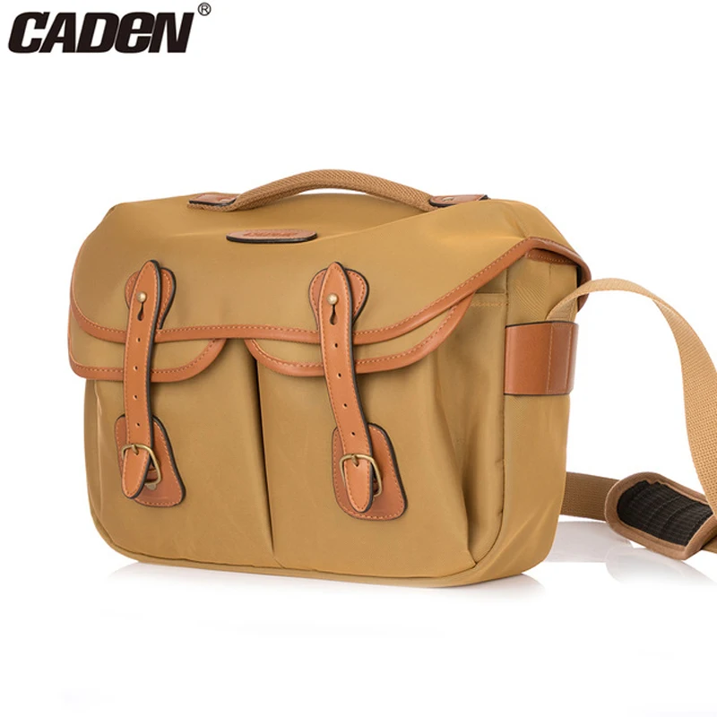 

Caden DSLR Camera Waterproof Elegant Stylish Sling Shoulder Bag Crossbody Messenger Men Women Bag Case for Canon Nikon Sony