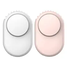 3 скорости маленький портативный USB шеи подвесной турбо Настольный вентилятор мини карманный вентилятор