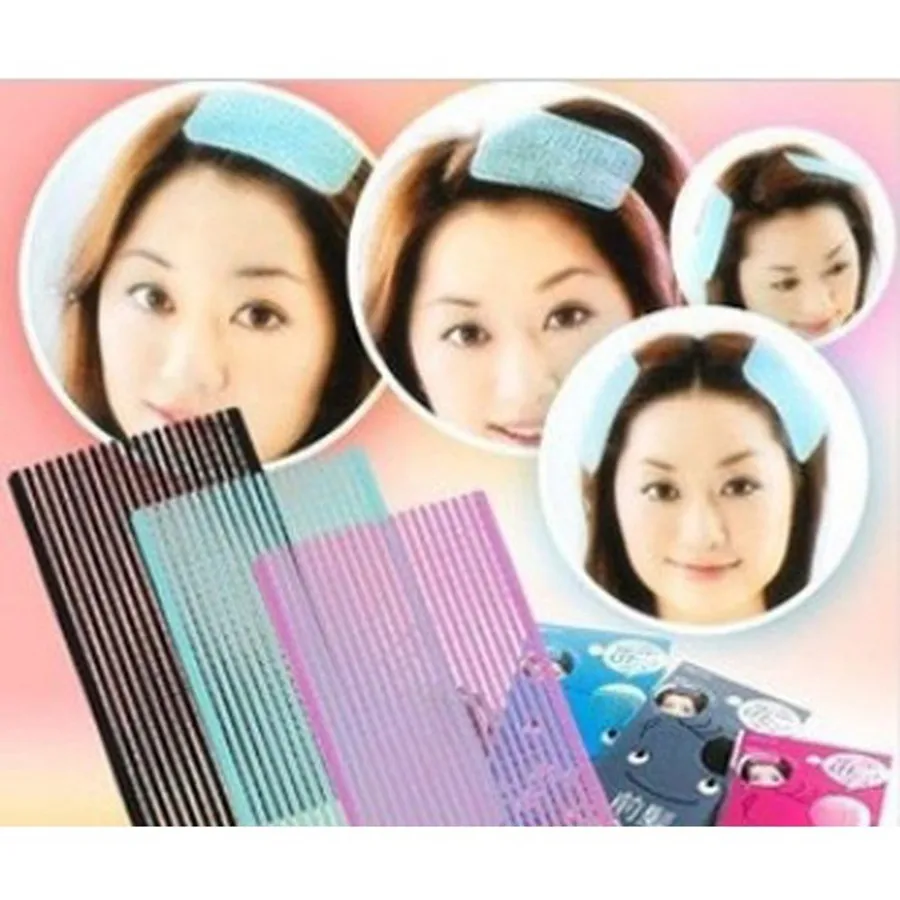 

4 Pcs Hair Sticker Clip Bangs fixed Seamless Magic Paste Posts Magic Tape Fringe Hair Bang Patch