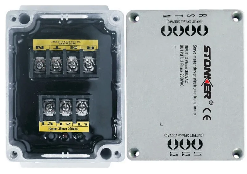 Transformador de Potência Fase de 380 v a 220 v da Fonte de Alimentação para 5kw Transformador Eletrônico Servo Drive Svc-050-a 3 6 transformers 3 new robots