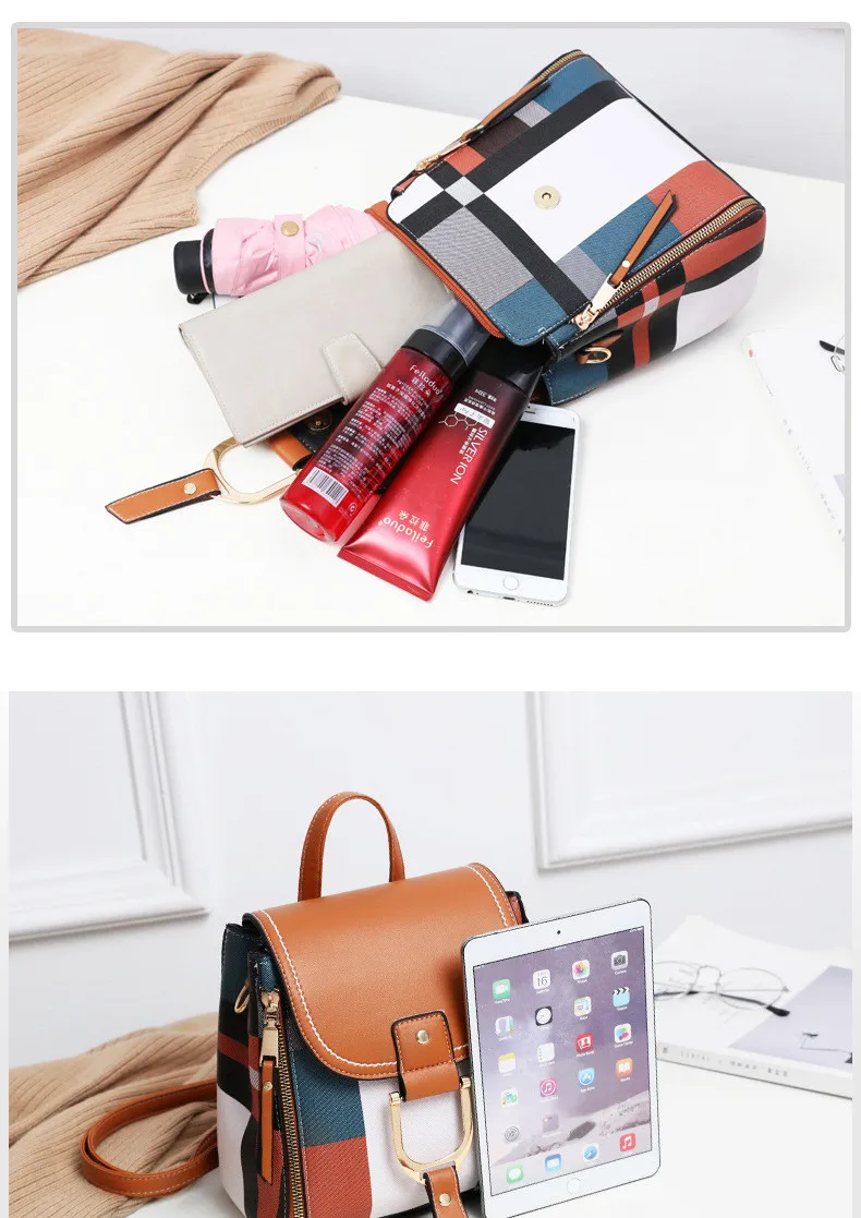 Женский рюкзак высокого качества из искусственной кожи, женская сумка, кожаные школьные сумки для девочек-подростков, Модный корейский стиль, новинка, роскошный