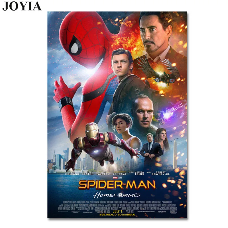 spiderman poster spider man homecoming movie posters prints cool