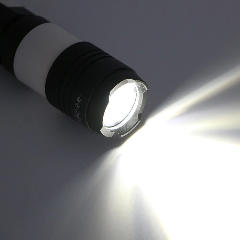 Waterproof LED Rechargeable Flashlight with Micro USB Interface for Outdoor Activities 13.2cm * 2.5cm Waterproof LED Rechargeable Flashlight with Micro USB Interface for Outdoor Activities 13.2cm * 2.5cm