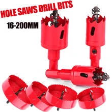 16-200mm M42 HSS Steel Drilling Hole Saw Drill Bit Cutter Bi-Metal for Aluminum Iron Stainless Steel DIY Wood Cutter Drill Bits 16-200mm M42 HSS Steel Drilling Hole Saw Drill Bit Cutter Bi-Metal for Aluminum Iron Stainless Steel DIY Wood Cutter Drill Bits