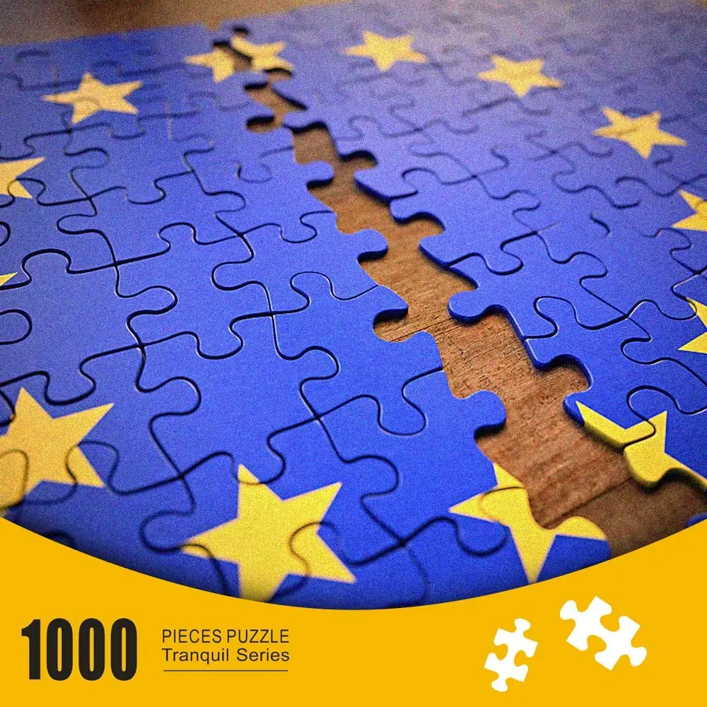 Пазлы из чистого экологичного дерева 1000 шт. для взрослых вечеринки игры детей