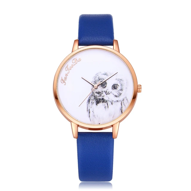 Aimecor Fashion Ladies Watch Luxury Slim Leather Band Woman's Watch Owl Pattern Aimecor Fashion Ladies Watch Luxury Slim Leather Band Woman's Watch Owl Pattern
