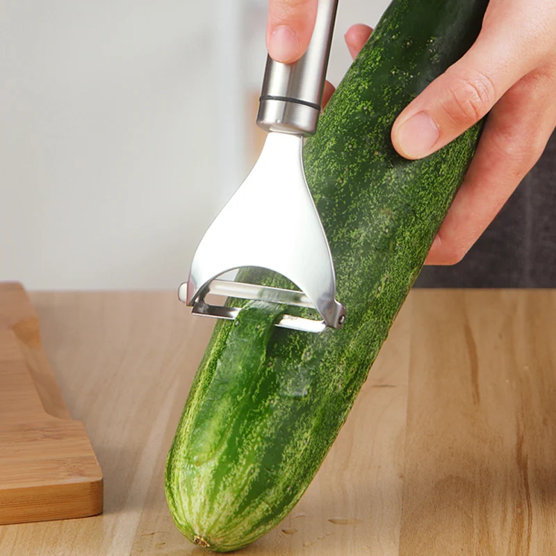 Stainless Steel Potato Peeler Fruit Vegetable Tools Metal Peeler Zesters Slicer Kitchen Gadgets Accessories Cooking Tools (5)