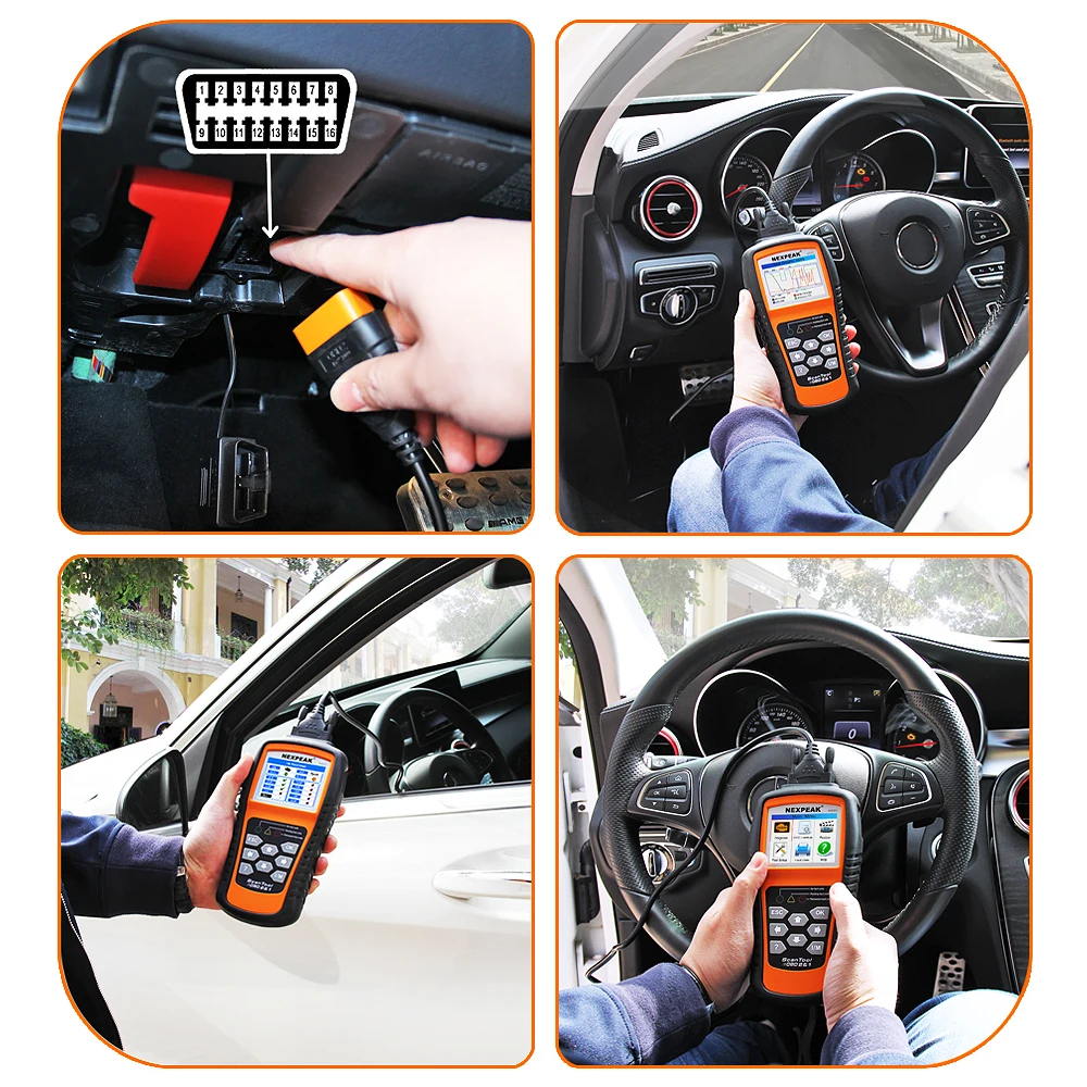 Универсальный сканер OBD2 автомобильный диагностический для диагностики