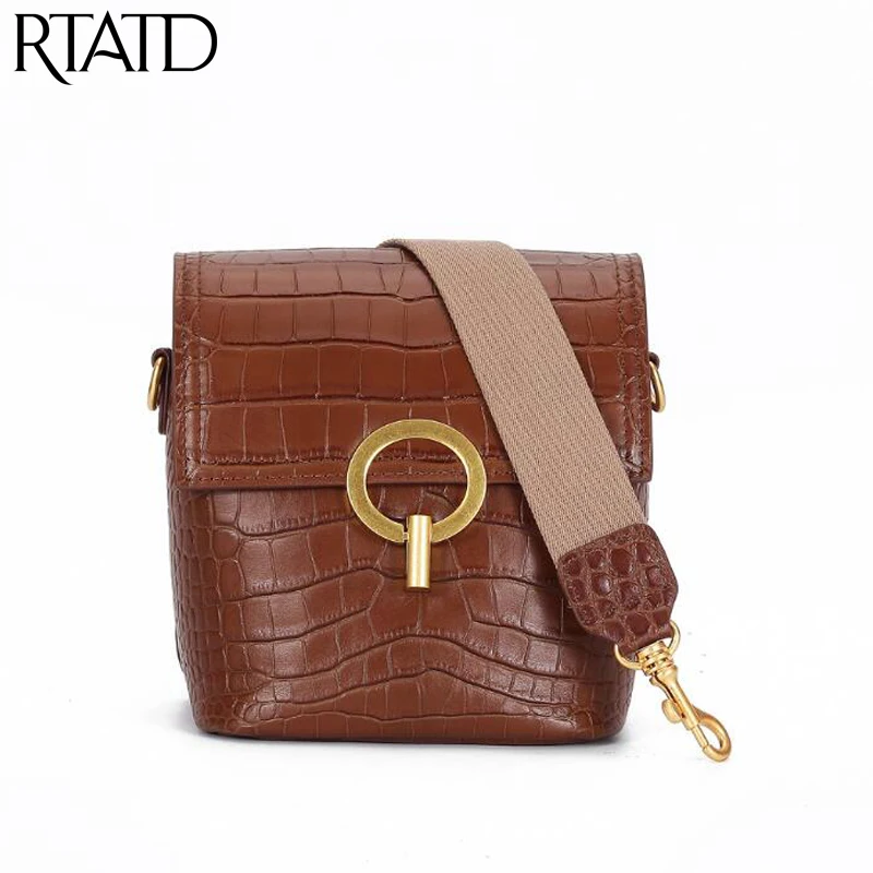 

2019 Fashion Women Bag Genuine Leather Handbags Vintage Shoulder Bag Small Flap Crossbody Bags For Women Messenger Bags