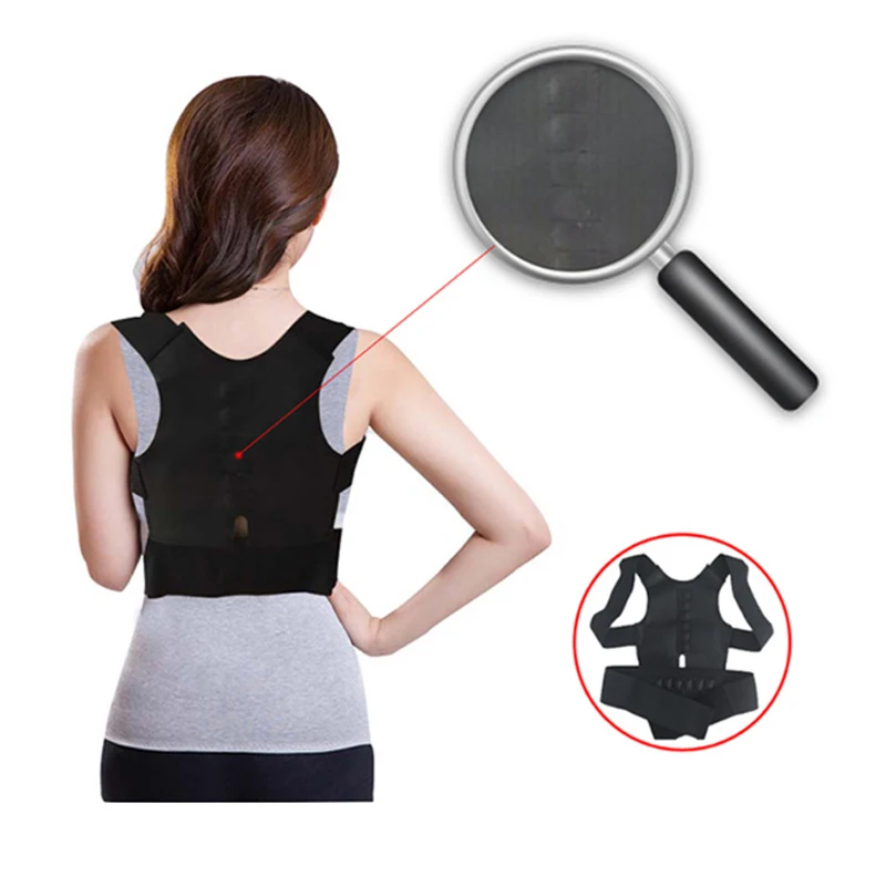Adjustable Back Posture Corrector Adult Sports Safety Shoulder Back Support Corset Spine Support Belt Posture Corrector