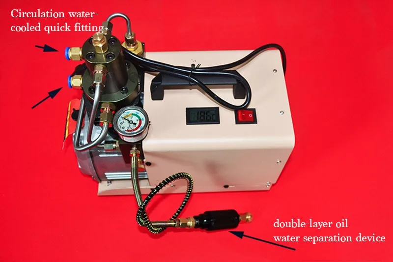 69 30MPa Электрический высокого нагнетатель давления насос с масляной водой разделительное устройство