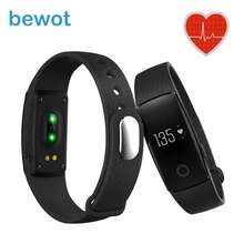 Smart Band ID107HR SmartBand браслет IML отделка Smart фитнес-трекер Bluetooth 4.0 Смарт Braclet монитор сердечного ритма