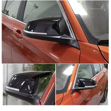 Вносить изменения, с тем чтобы M3 черный рог коровы зеркало заднего вида для BMW 1/2/3/4 серии X1 GT F20 F22F30 320Li 328 330i 2013- внешние аксессуары