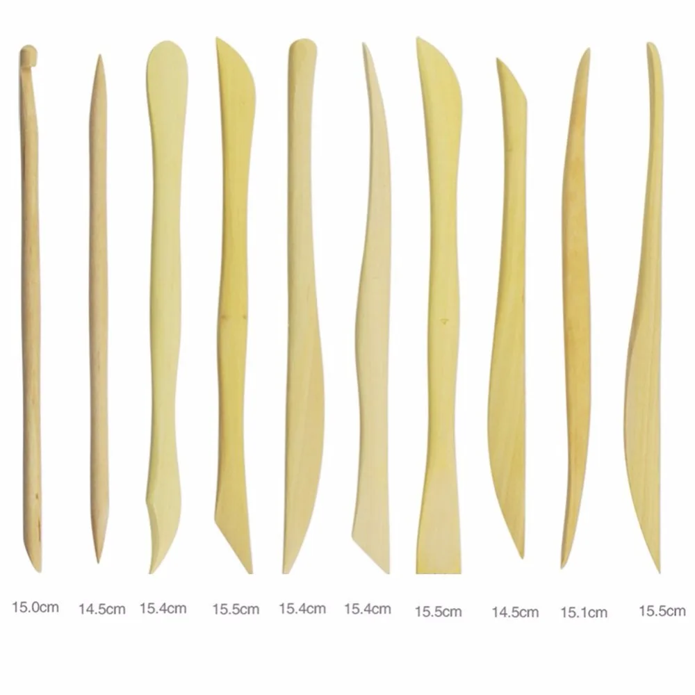 

FS1-5 fine clay sculpture pottery clay sculpture knife limb DIY tools 10 Pack