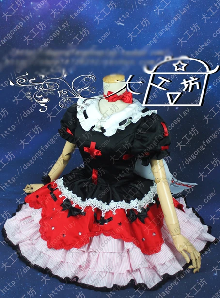 

The Touhou Project Medicine Melancholy Cosplay Costume Gothic Lolita Dress Halloween Uniform Outfit Custom-made