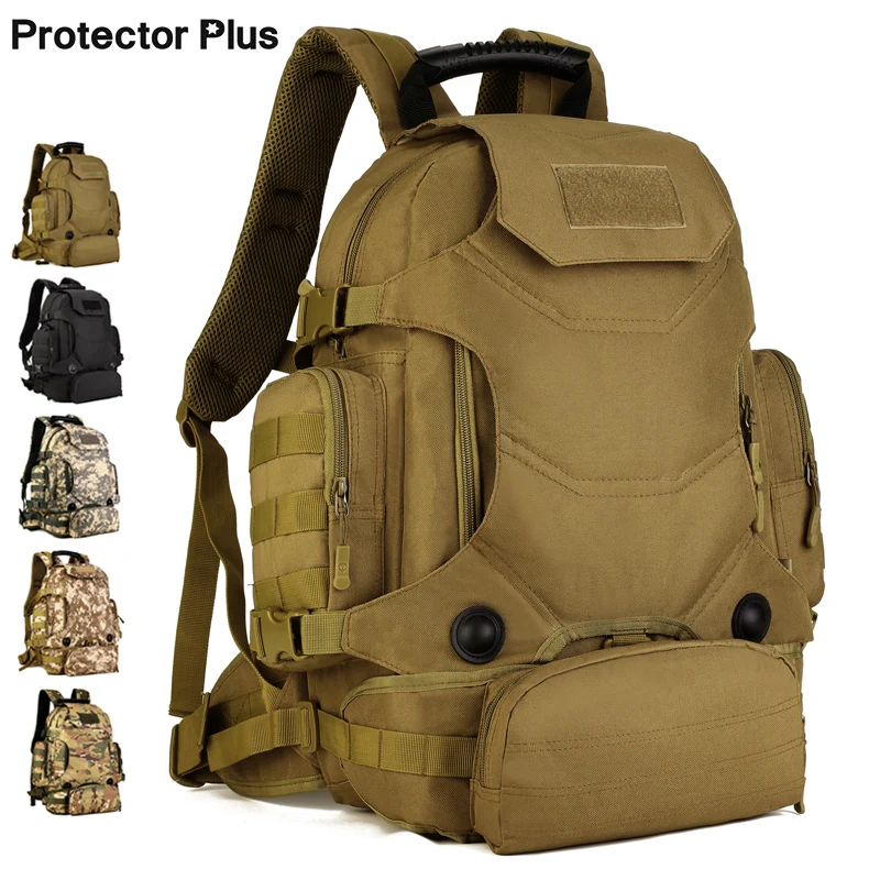 

40L Fashion Outdoor Multifunctional Tactical Backpack Combination Backpack Riding BAGS City Rucksack Military Sport Bag Molle