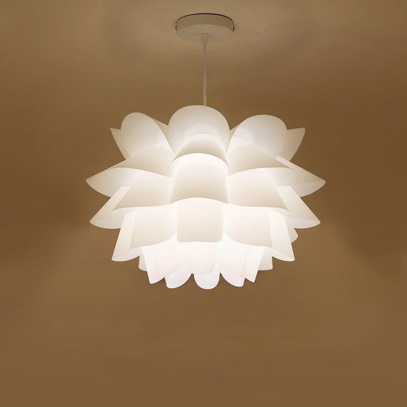 Lotus Flower Pendant Lights Nordic Pendant Lamp Bedroom Living Room