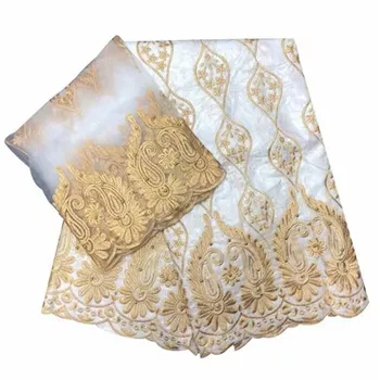 

Bazin riche fabric 2019 African bazin riche getzner high quality Nigerian dress lace fabric set bazin brode with beads ky65-1700