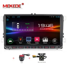 9 pollici Android HD1024 * 600 Auto radio multimediale per Volkswagen Skoda Octavia golf 5 6 touran passat B6 polo tiguan GPS di Navigazione