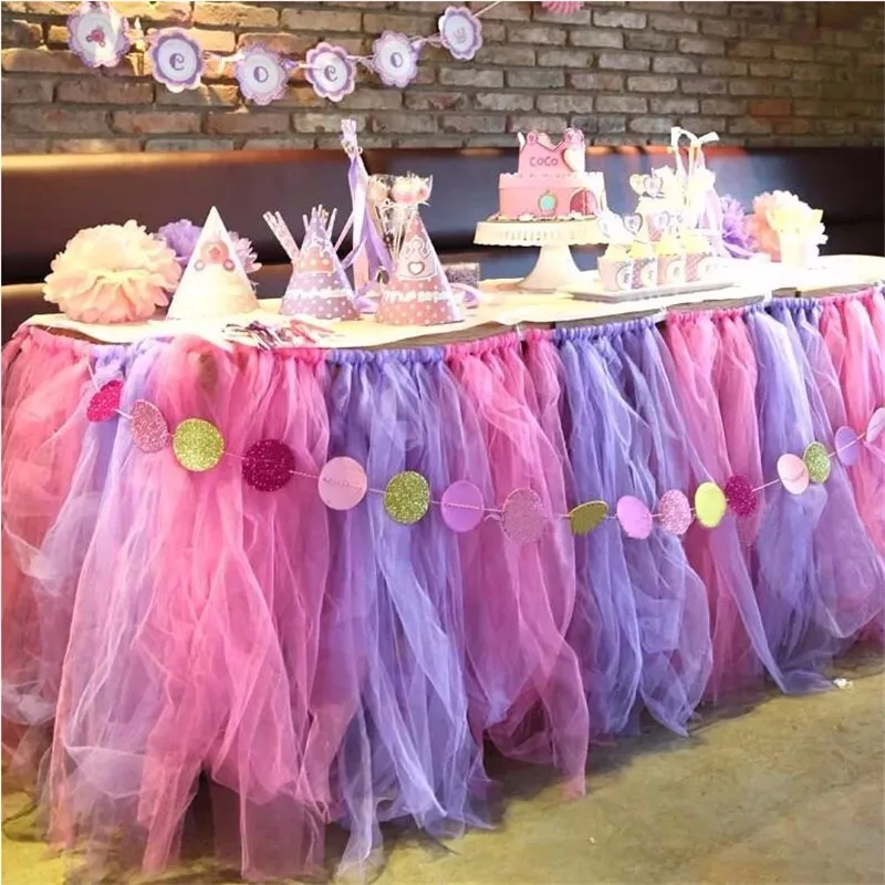 Mesh Tulle Roll 15cm 100 yards DIY Tutu Skirt Gift Wrapping For Birthday Baby Shower Christmas Wedding Party Supply Kids Favors