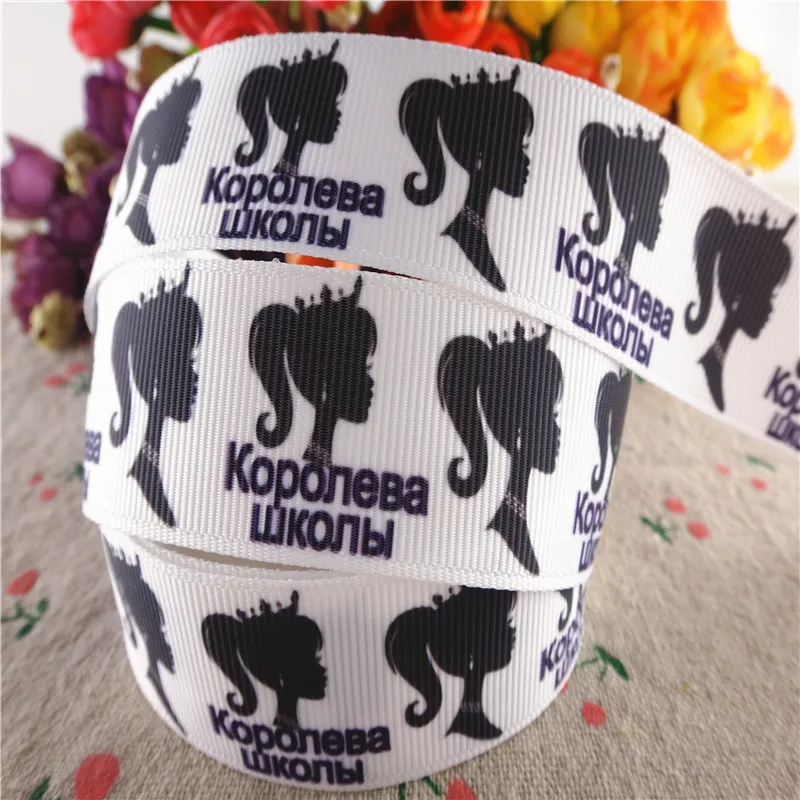 1" 25mm or 1.5" 38mm 5 yards/lot Movie characters printed grosgrain ribbons cartoon ribbon DIY handmade materials ribbon decoration ribbon supplies grosgrain ribbon