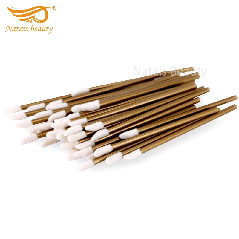 

200pcs/lot Professional Women Makeup Brushes Disposable Lip Gloss Wands Free Shipping