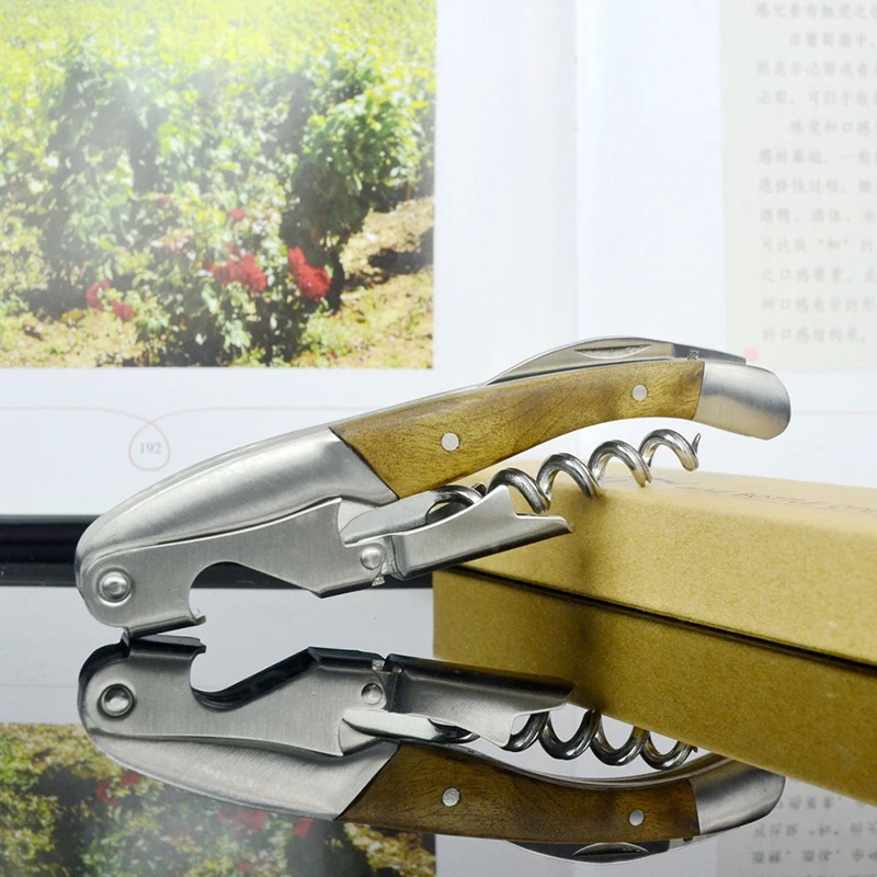 Multi function Red wine Seahorse Knife Professional Wine Bottle Opener Folding Portable