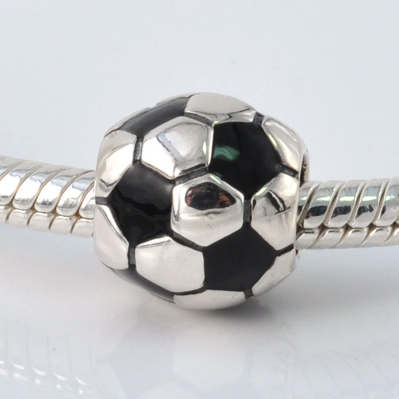 Charms for Bracelets and Necklaces Football Charm