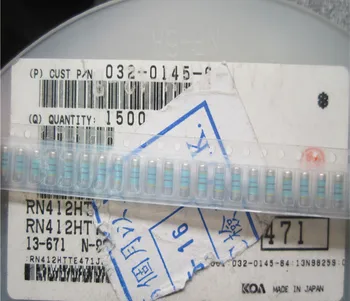 

100% New and originalMELF full range 0207 470R 1W 1% Cylindrical resistor
