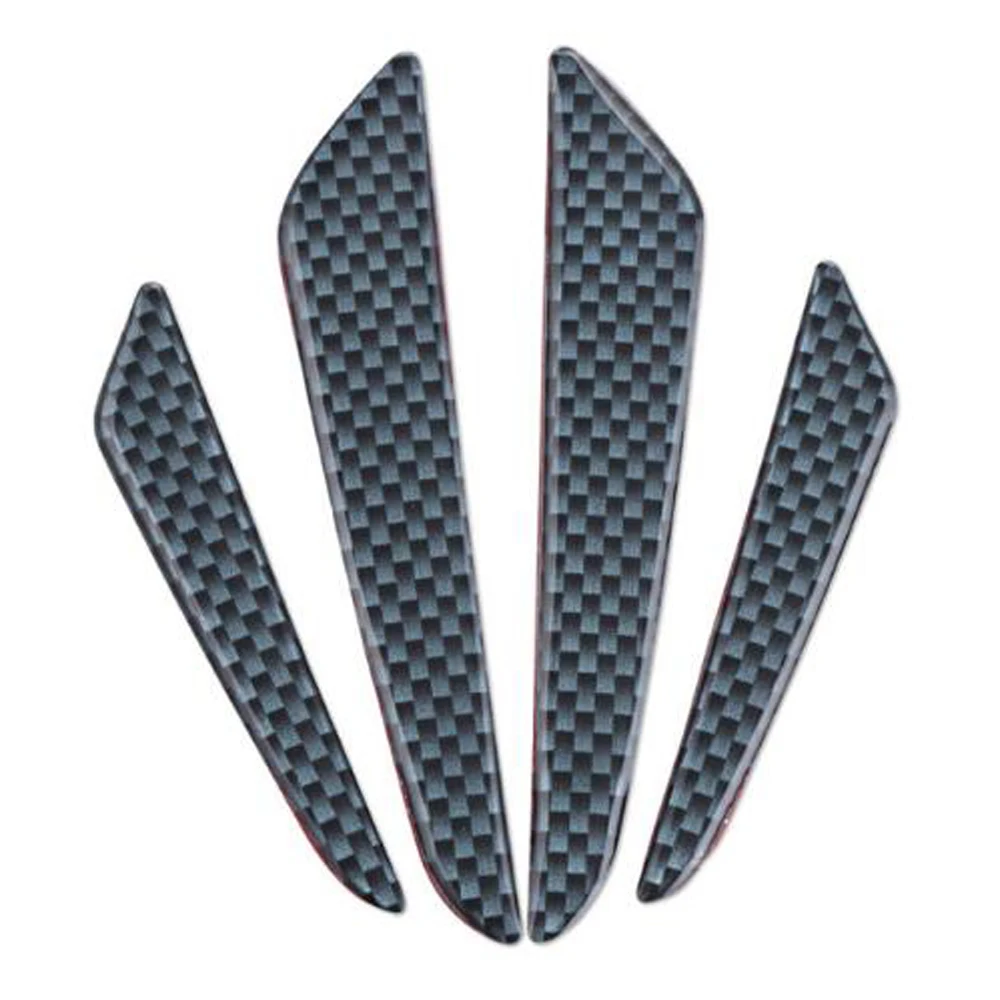 Black Silver Car Door Protector Fiber Door side Edge Protection Guards